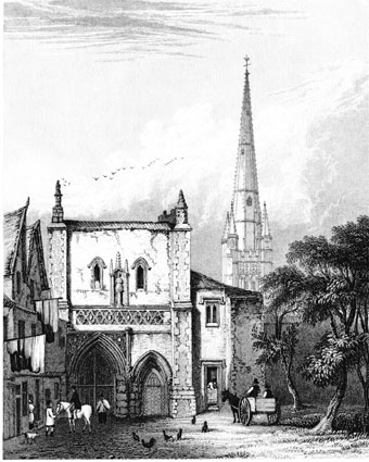 Norwich,-gatehouse-to-Bishops-Palace